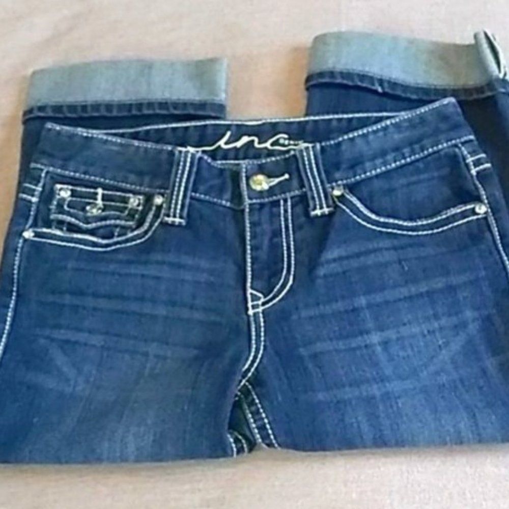 Womens INC Denim Cropped Jeans Size 4